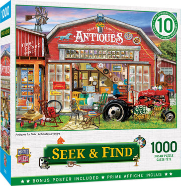 Antiques For Sale 1000 Piece Jigsaw Puzzle