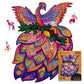 Unidragon Wooden Jigsaw Puzzles - Fairy Bird, 107 Pcs, Small 7.1 X 9.1, Beautiful Gift Package, Unique Shape Best Gift For Adults And Kids