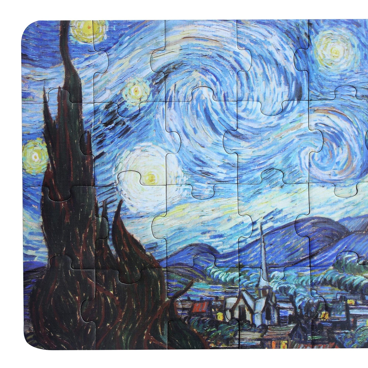 Yogeon 24 Pieces Starry Night Puzzle, Toddler Easy Puzzles For Kids Ages 3-5,4-6 Artist-An Intellectual Decompression Entertainm