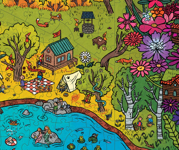 The Gnomes' Homes • 1000 Piece Jigsaw Puzzle From The Magic Puzzle Company • Series Three