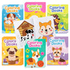 DGjianfei 24PCS Puppy Theme Coloring Books Bulk for Kids Animal DIY Art Drawing Book with Corgi Doggy Patterns for Dog Birthday 