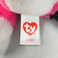 Ty Beanie Boo Parfait Pink Valentine Fox Plush Toy - 6" Small Multi Color - Model 37365