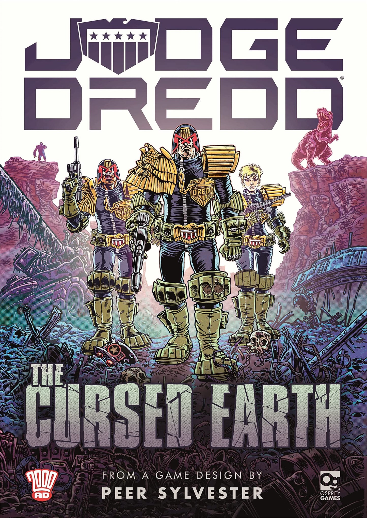 Osprey Games Judge Dredd: The Cursed Earth: an Expedition Game