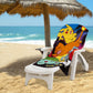 NORTHWEST Pokemon Beach Towel, Soft Cotton 30"x60", Sunset Color, Pikachu Charmander Squirtle Bulbasaur, Model 720