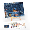 Ledgebay DIY Paint by Numbers Kit for Adults Framed Canvas Beginner to Advanced Paint by Numbers Kit Kits Include Acrylic Paint 