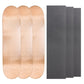 Cal 7 Blank Maple Skateboard Decks with Grip Tape (Natural, 8 inch)