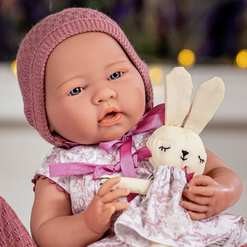 Jc Toys La Newborn Royal Collection | Anatomically Correct Real Girl Baby Doll | 15' All-Vinyl Baby Doll | Designed By Berenguer Made In Spain | Ages 2+ | Pink Gift Set