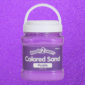 READY 2 LEARN Colored Sand | Purple | 2.2 lbs | Play Sand for Kids | Perfect for Arts and Crafts and Sensory Bins