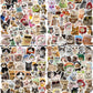200 Cute Cat Stickers for Water Bottles - Kawaii Vinyl Cat Meme Pack, Glossy Waterproof Decals 2-2.8 , Laptop/Phone/Skateboard/S