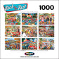Roseart - Back To The Past - Drive In Date Night - 1000 Piece Jigsaw Puzzle For Adults