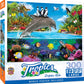 MasterPieces 300 Piece EZ Grip Jigsaw Puzzle - Dolphin Ride - 18x24