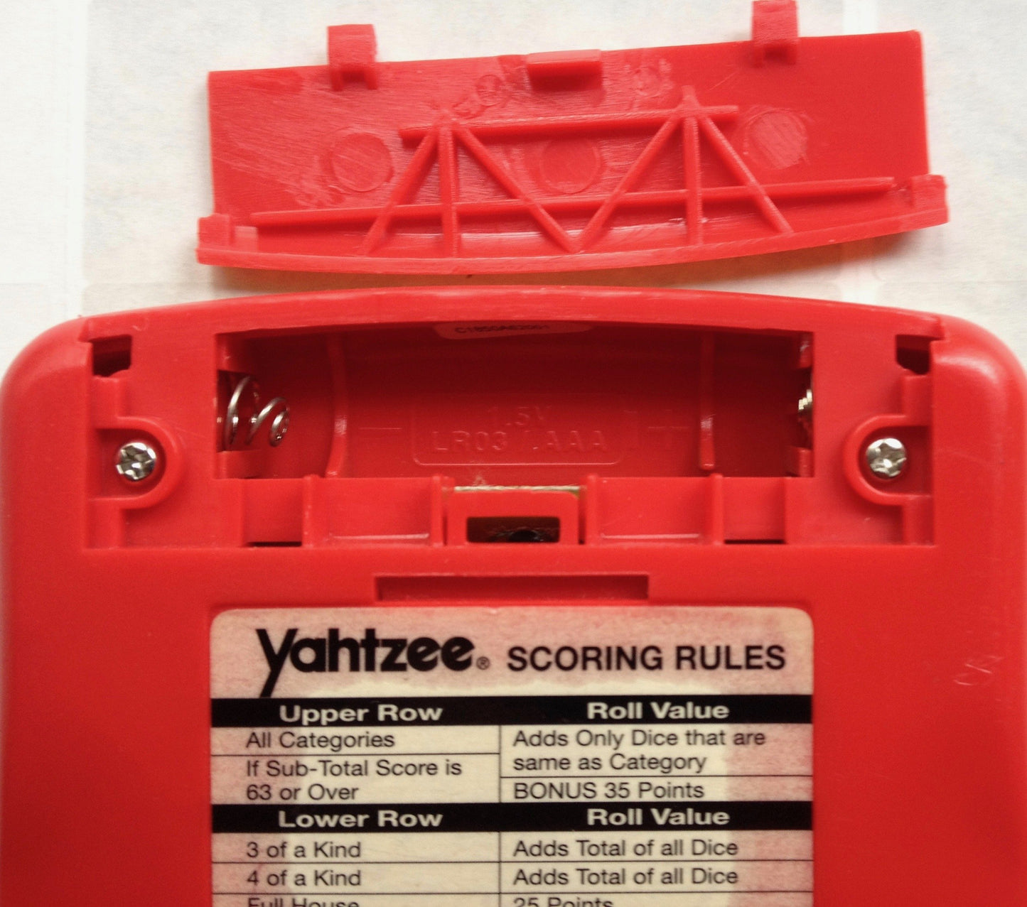 Yahtzee Electronic Hand-Held [Gold]