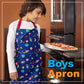 Nomsum, Art Smock, Kids Apron For Crafts, Painting And Cooking, Ages 3-5, Space, Toddler 3-5 Years