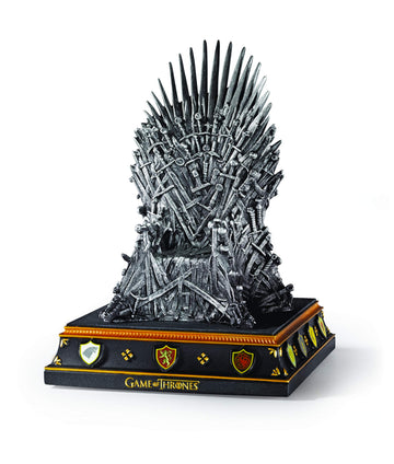 Game of Thrones Iron Throne Replica - Silver Metal, One Size, Model NN0071