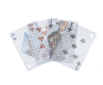 Kikkerland Pixel Playing Cards
