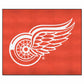 FANMATS 10378 Detroit Red Wings Tailgater Rug - 5ft. x 6ft. Sports Fan Area Rug, Home Decor Rug and Tailgating Mat