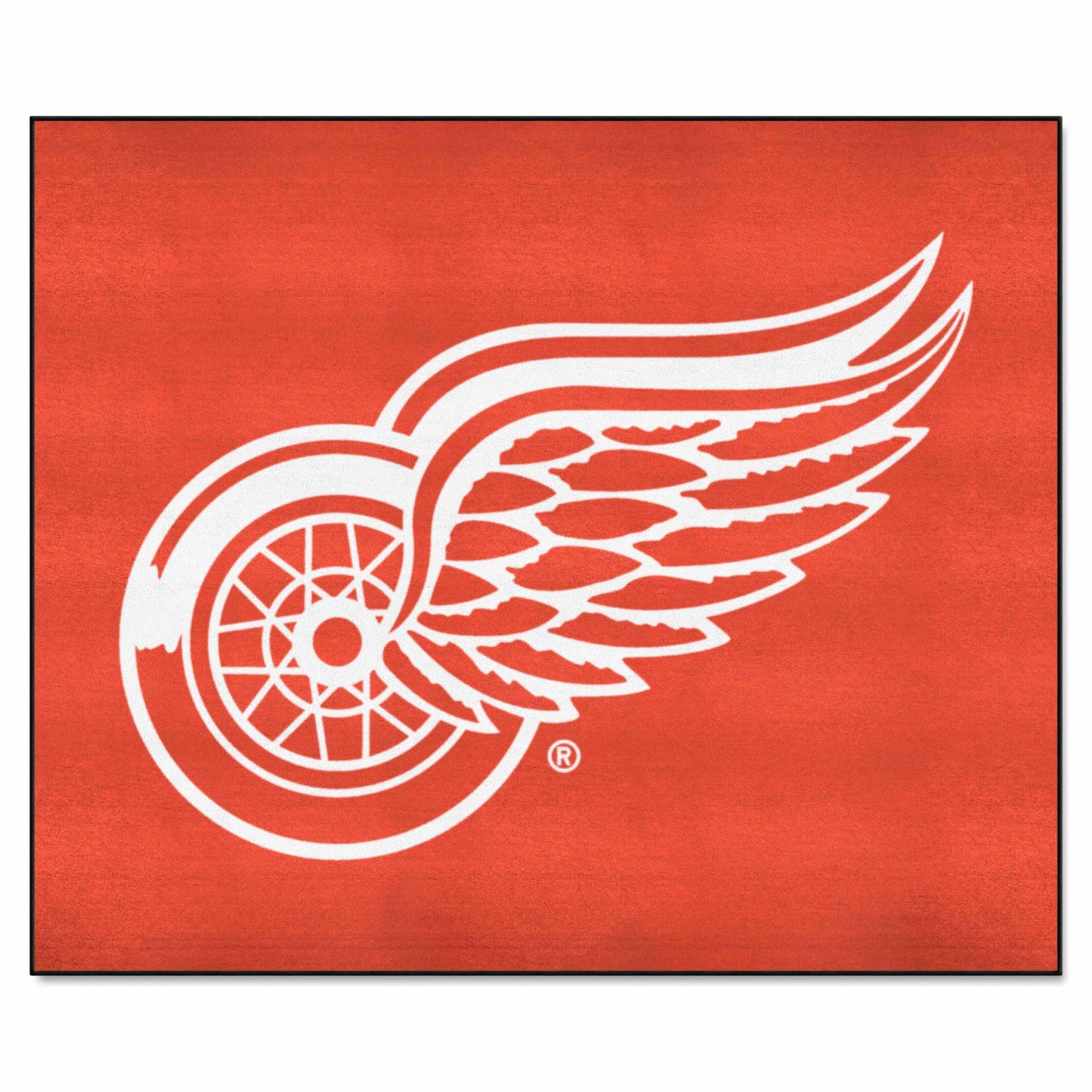 FANMATS 10378 Detroit Red Wings Tailgater Rug - 5ft. x 6ft. Sports Fan Area Rug, Home Decor Rug and Tailgating Mat
