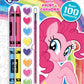 My Little Pony 128-Page Color and Paint Activity Book with 8 Paints, 4 Crayons and Stickers, 47527 Bendon