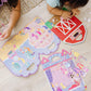 Melissa & Doug Reusable Puffy Sticker Play Set 3 Pack: On The Farm, Princess and Mermaid