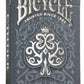 Bicycle Cinder Premium Playing Cards, Silver Smoke Foil, 1 Deck