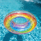 Poolcandy Jumbo Pool Tube, 48, Multiple Tube Styles (Classic Rainbow Glittered 42 Pool Tube)