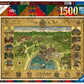 Ravensburger Hogwarts Map - 1500 Piece Jigsaw Puzzle for All Ages | Unique Softclick Technology  Vibrant Imagery | Educational and Fun | Ideal Gift for Harry Potter Fans