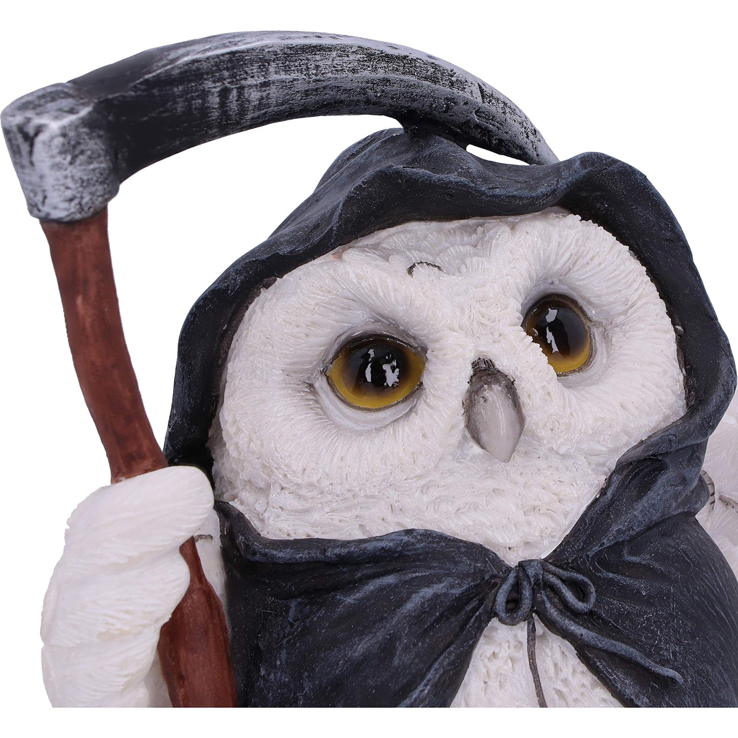 Nemesis Now Flight Grim Reaper Owl Familiar Figurine, 12.5Cm, White