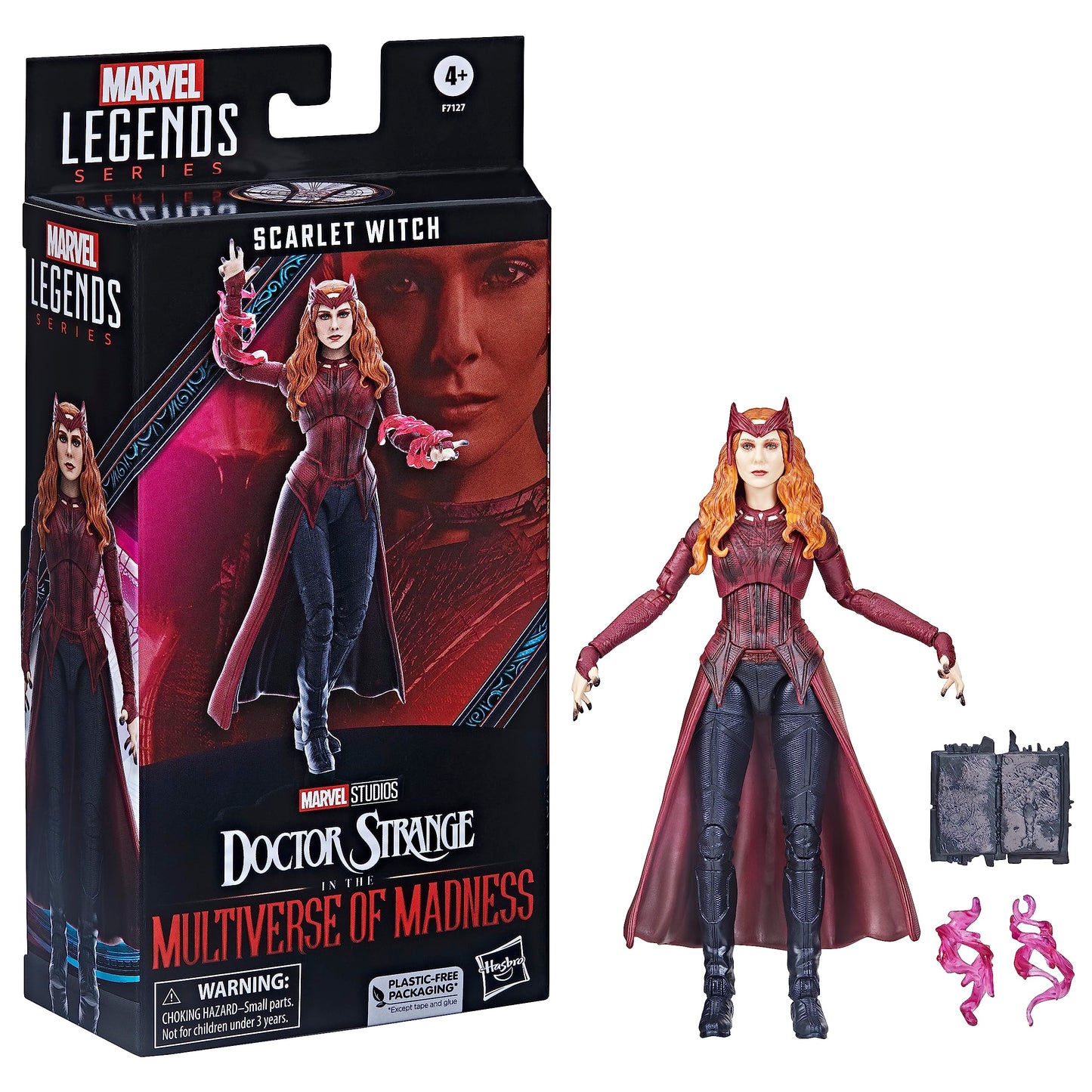 AVENGERS Marvel Legends Scarlet Witch Action Figure - Red - F71275L0 - Doctor Strange in The Multiverse of Madness Exclusive
