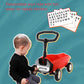 Ridyee 2-In-1 Toy Wagon For Toddlers 1-3, Kids Wagon With Removable Seat And Adjustable Handlebar, Pull-Along Wagon, Baby Push W