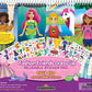 Teacher Created Resources Fashion Friends Dress-Up Reusable Sticker Pads