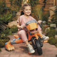 Little Tikes Chompin' Dino Trike, Outdoor Indoor Ride On Toy W/Dinosaur Sounds Roars, Adjustable Seat, Rugged Wheels- Kids Gift, For Toddler Boys & Girls Ages 3 4 5+ Years Old, Large