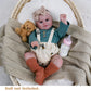Ekokiz Reborn Baby Dolls Clothes Girl Fashion Doll Clothes 17-22 Inches Baby Alive Outfits Accessories For Real Life Newborn Gir