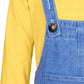 Mavoka Kids Costume For Boys Shirt Overalls Glove Halloween Party Cosplay 6-7 Years Yellow
