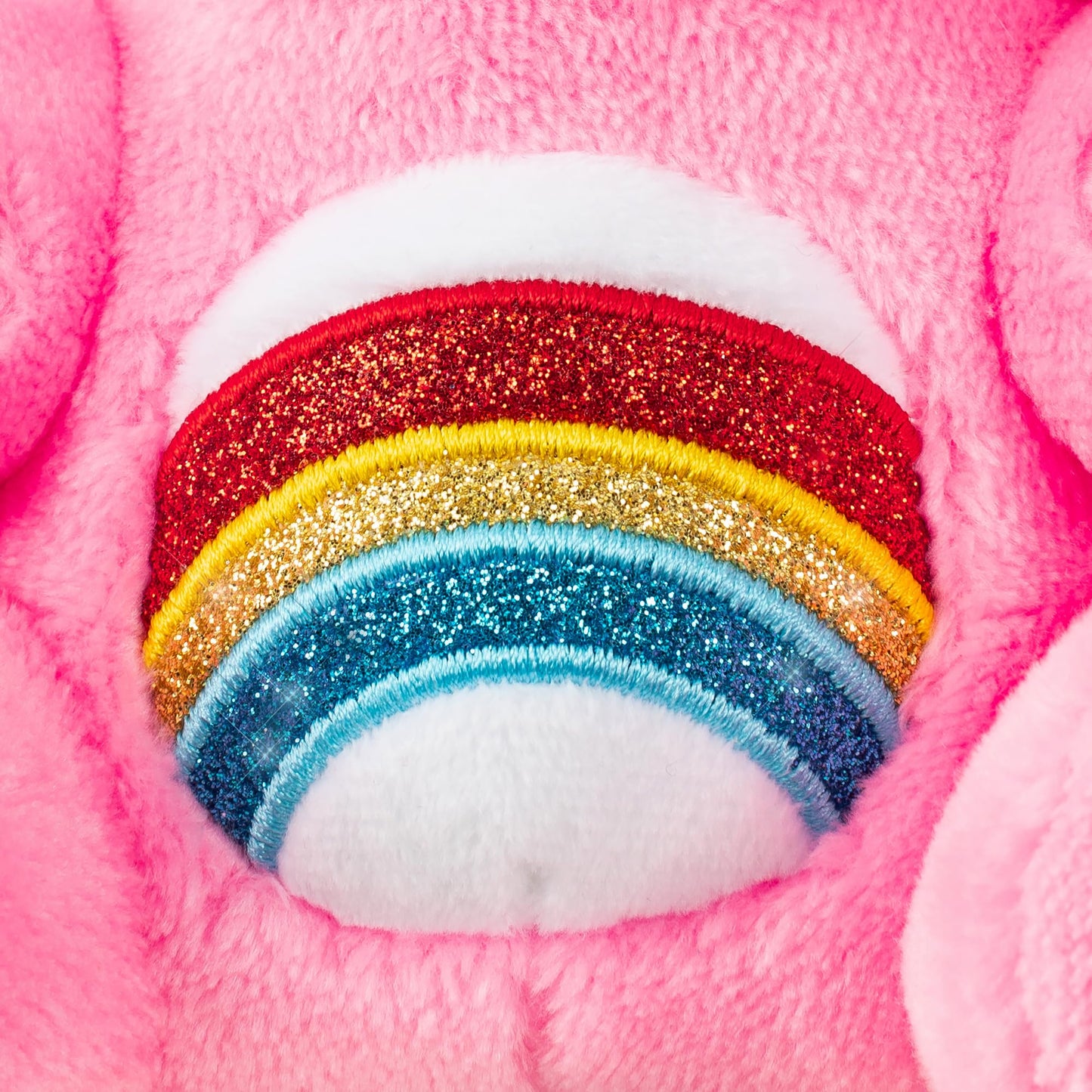 Care Bears Plush - Hello Kitty Dressed as Cheer Bear, 8" Soft Polyester Toy for Kids, Ages 4+, Model 22701