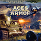 Aces & protective covering  WWII War Miniatures Strategy Board Game  Ages 14+  1-4 Players  1-2 Hours Playing Time