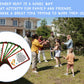 Gihyan Christmas Party Games - Scavenger Hunt Clue Cards with Envelopes, 13 Paper Cards for Xmas & New Year Celebrations