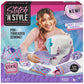 Cool Maker, Stitch N Style Fashion Studio, PreThreaded Sewing Machine Toy with Fabric and Water Transfer Prints, Arts & Crafts 