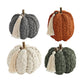 Mud Pie, Gray Braided Rope Pumpkin Sitter, 4 3/4'' X 6 1/2'' Dia