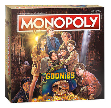 Monopoly The Goonies | Based On The 80S Adventure Classic Film | Collectible Monopoly Game Featuring Familiar Locations And Icon