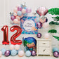 Smlpuame 40 Inch Number Balloon 0-9 Red Large Number 12 Balloons,Digital Balloons For Birthday Party Celebration Decorations Sup