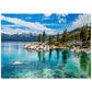 MyPuzzle The Beautiful Crystal Clear Waters of Lake Tahoe - enhanced 500 Piece Jigsaw Puzzle for mature-themeds