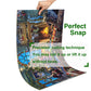 Lavievert Wooden Jigsaw Puzzle 1000 Piece Puzzle For Adults And Kids - Santa Claus, Fireplace, Christmas Tree & Warm Christmas