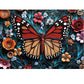 Butterfly Jigsaw Puzzles For Adults 1000 Pieces Colorful Paper Art Flower Puzzle Challenging Difficult Jigsaw Puzzles For Adults