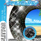 PoolCandy Jumbo Pool Tube, 48, Black Onyx Glitter