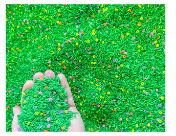 Sensory-N-Stuff Sensory Bin Filler For Sensory Table - Colored Rice For Sensory Play (Flower Rice)