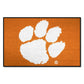 FANMATS 3725 Clemson Tigers Starter Mat Accent Rug - 19in. x 30in. | Sports Fan Home Decor Rug and Tailgating Mat