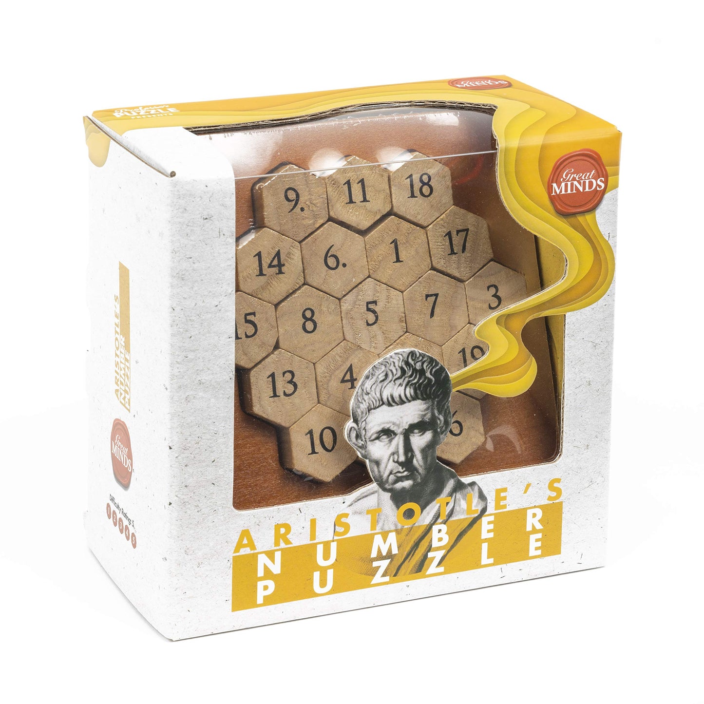 Great Minds Aristotles Number 3D Brain Teaser Puzzle
