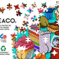 Ceaco - Brian Cook - Butts On Things - Sweet Cheeks - 500 Piece Jigsaw Puzzle