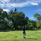 Kaiciuss Large Single Line Delta Kite & Kite Wheel Set, 60’’ X 29.5’’ Beach Kite For Kids & Adults Easy To Fly And 7.1’’ Kite Spool Include Safety Lock With 650 Ft Strong Kite Line