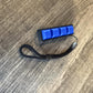 Four-Button Clicky Mechanical Switch Fidget Toy | Stim Toy, Stress Relief, Adhd (Black Base, Blue Keycaps)
